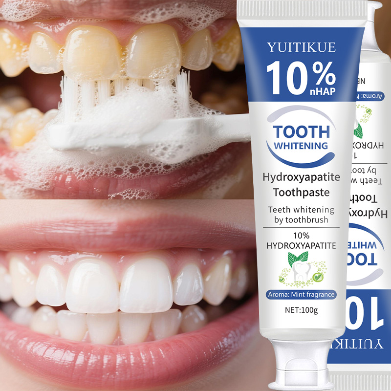 Teeth Whitening Best - معجون أسنان يويتيكيو 10% هيدروكسي أباتيت