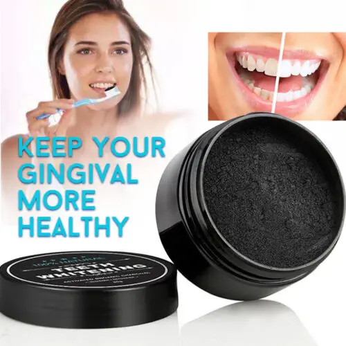 Whitening Powder Activated - مسحوق تقشير تبييض الأسنان ، تعبئة