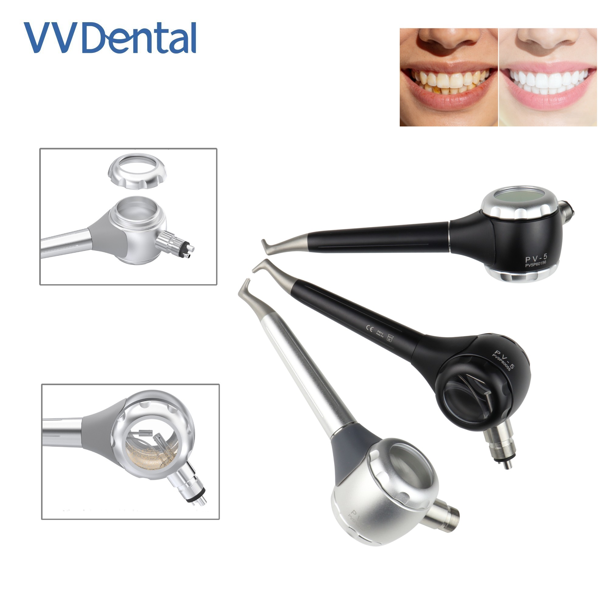 Teeth Whitening Dental - مسدس تبييض الأسنان VV Dental بـ
