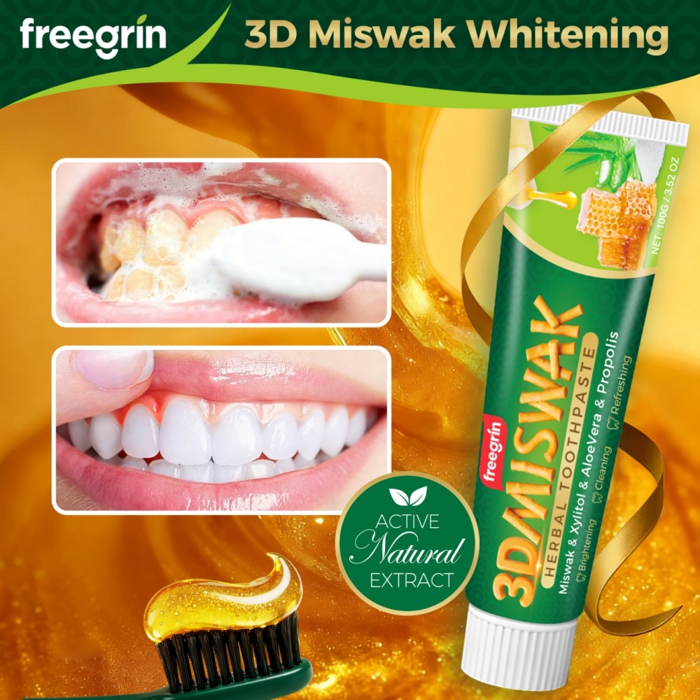 Remineralizing Toothpaste - معجون أسنان لامع بالعسل للعناية بالفم