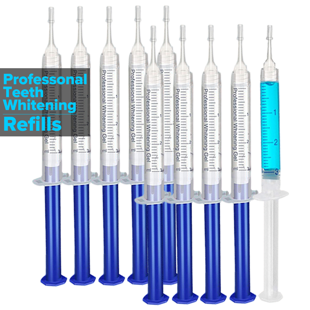 Teeth Whitening Q&M - تبييض الأسنان جل الملء حقنة تبييض
