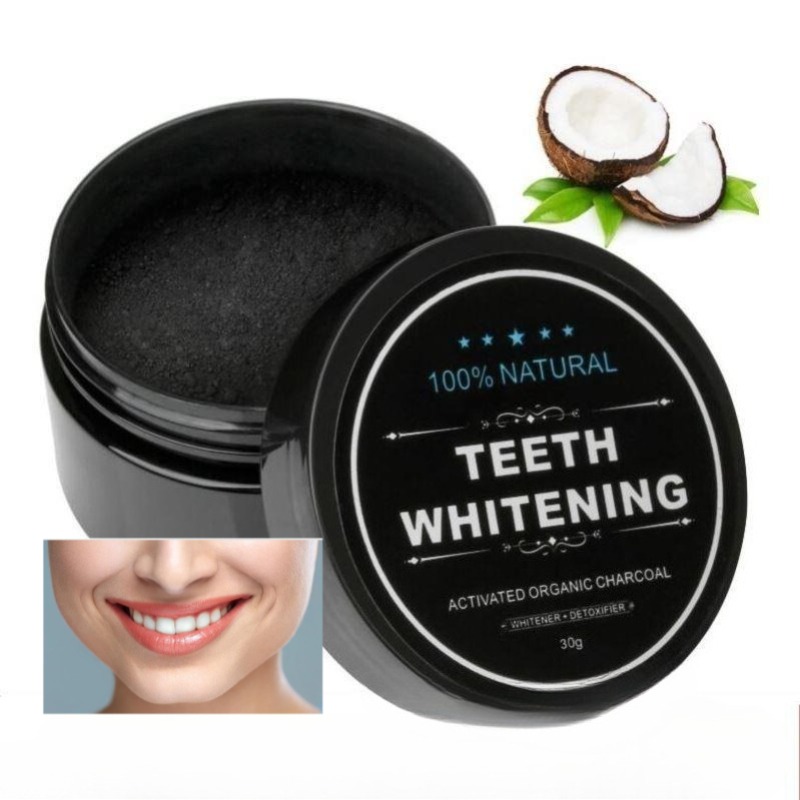 Whitening Powder Activated - 1 صندوق من مسحوق تبييض الأسنان