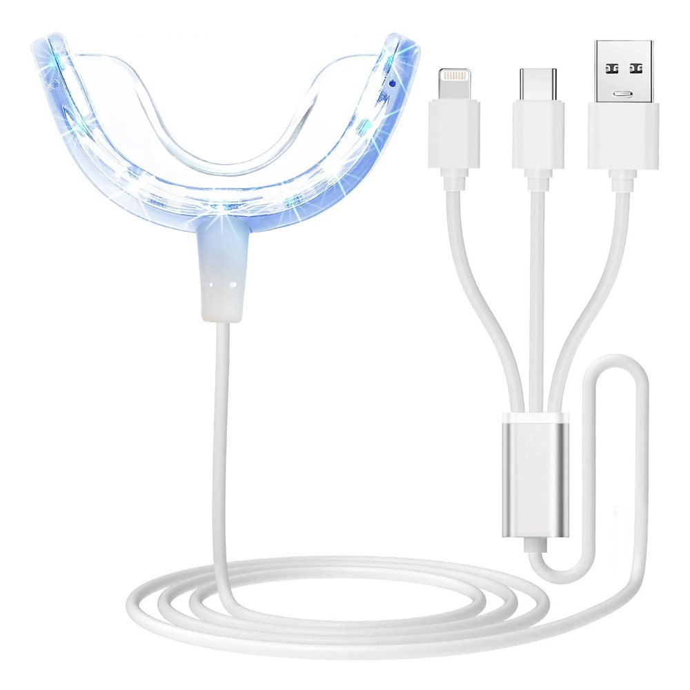 Teeth Whitening Zoom - ضوء مسرع لتبييض الأسنان، 16 ×