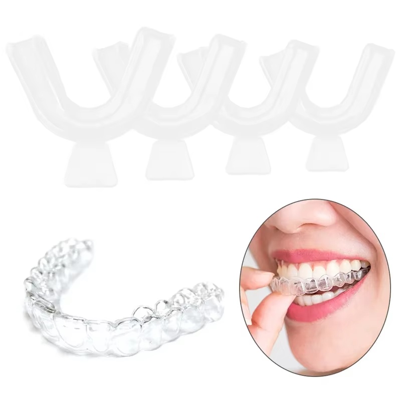 Teeth Whitening Q&M - 1/8 قطعة حامي الفم إيفا الأسنان