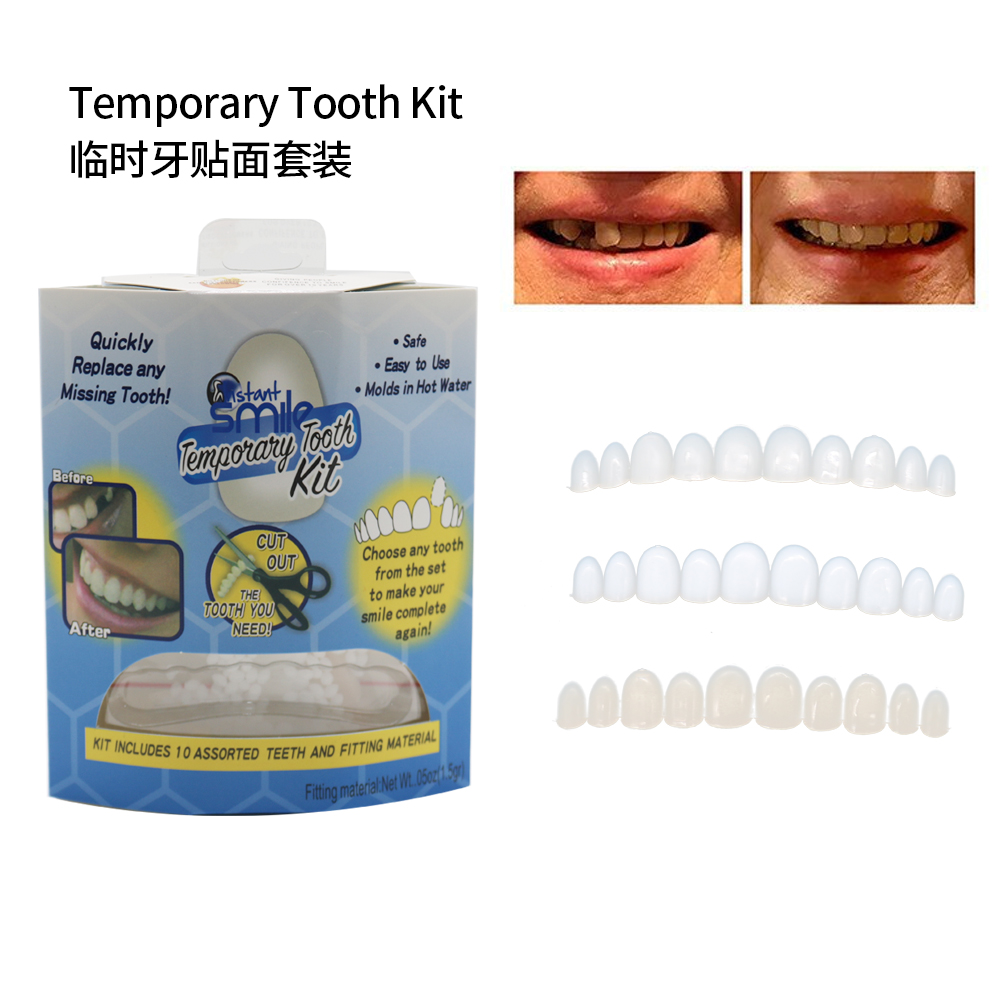 Teeth Whitening Veneers - قشور أسنان مزيفة، دعامة علوية سفلية،