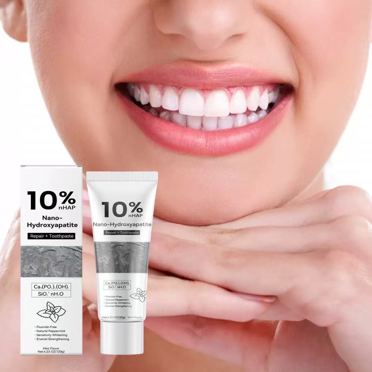 Teeth Whitening Best - معجون أسنان نانو هيدروكسي أباتيت 10%