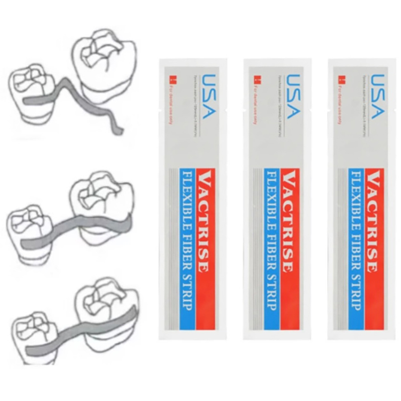 Teeth Whitening Zoom - 1 قطعة شريط ألياف زجاجية مرن