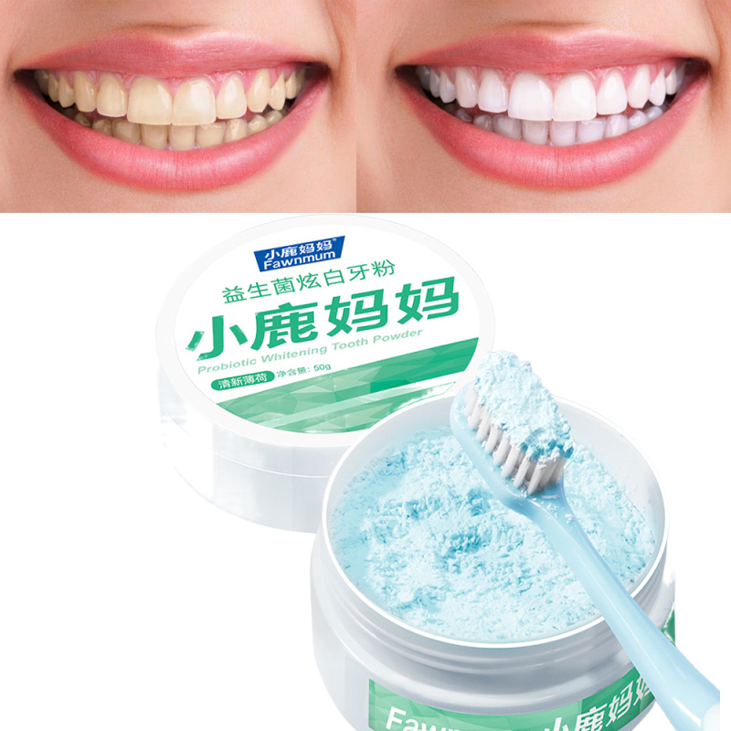 Whitening Powder Activated - Fawnmun 50 جرام مسحوق الأسنان المنشط