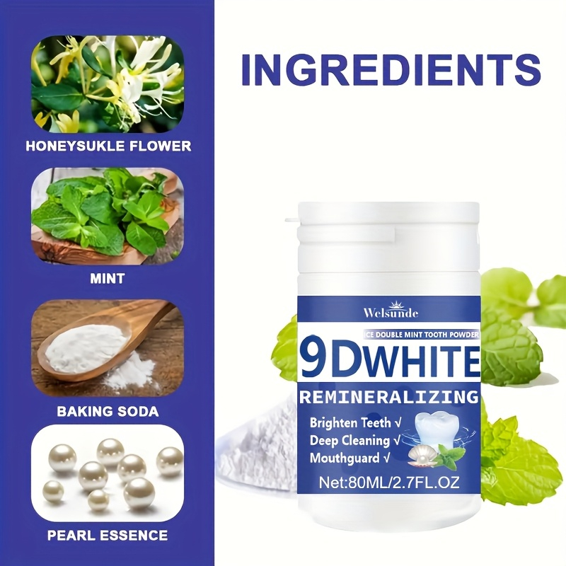 9D White Remineralizing Hydrox - مراجعة Teeth Whitening Q&M وسعره