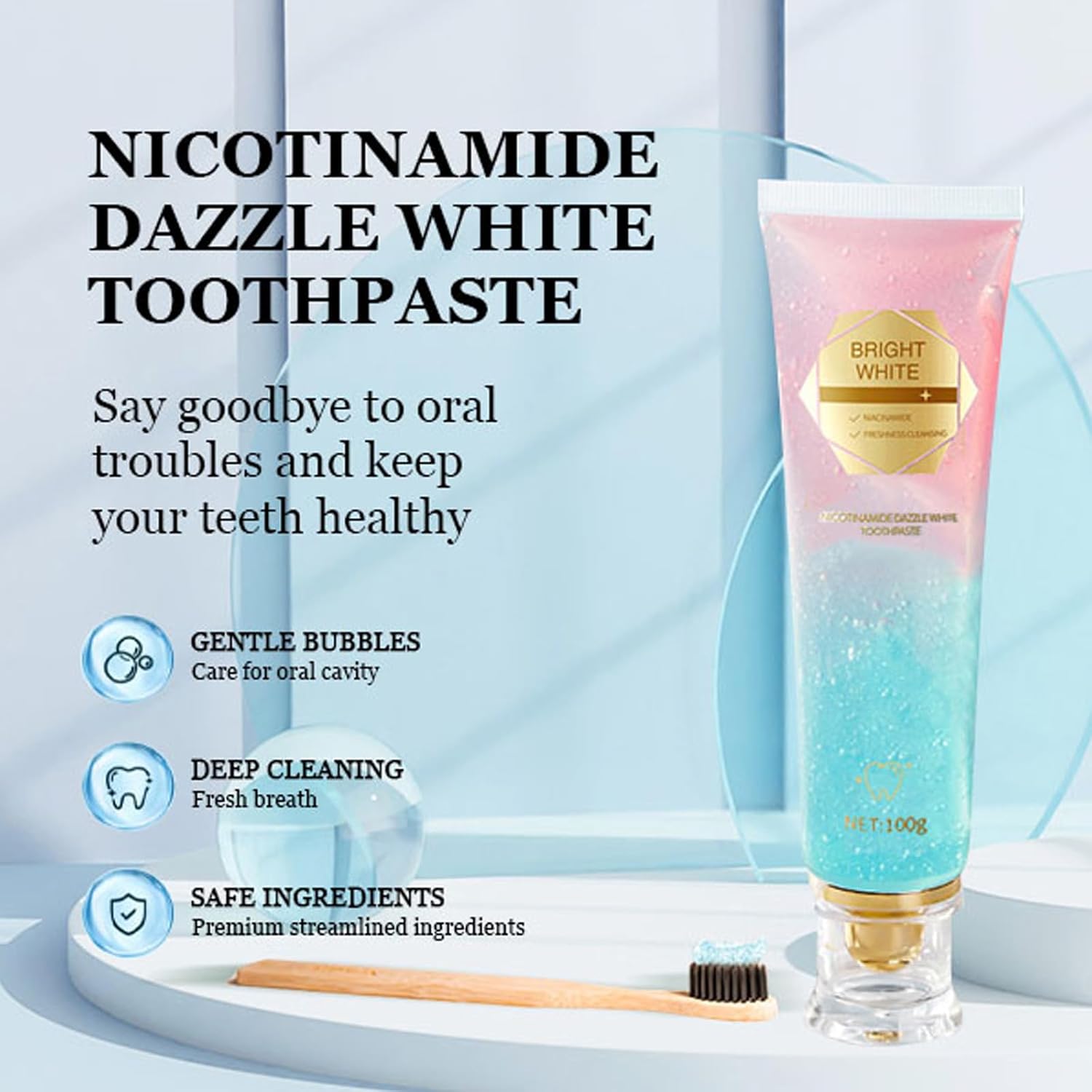 1/2/3 قطعة معجون أسنان نياسينا - مراجعة Remineralizing Toothpaste وسعره