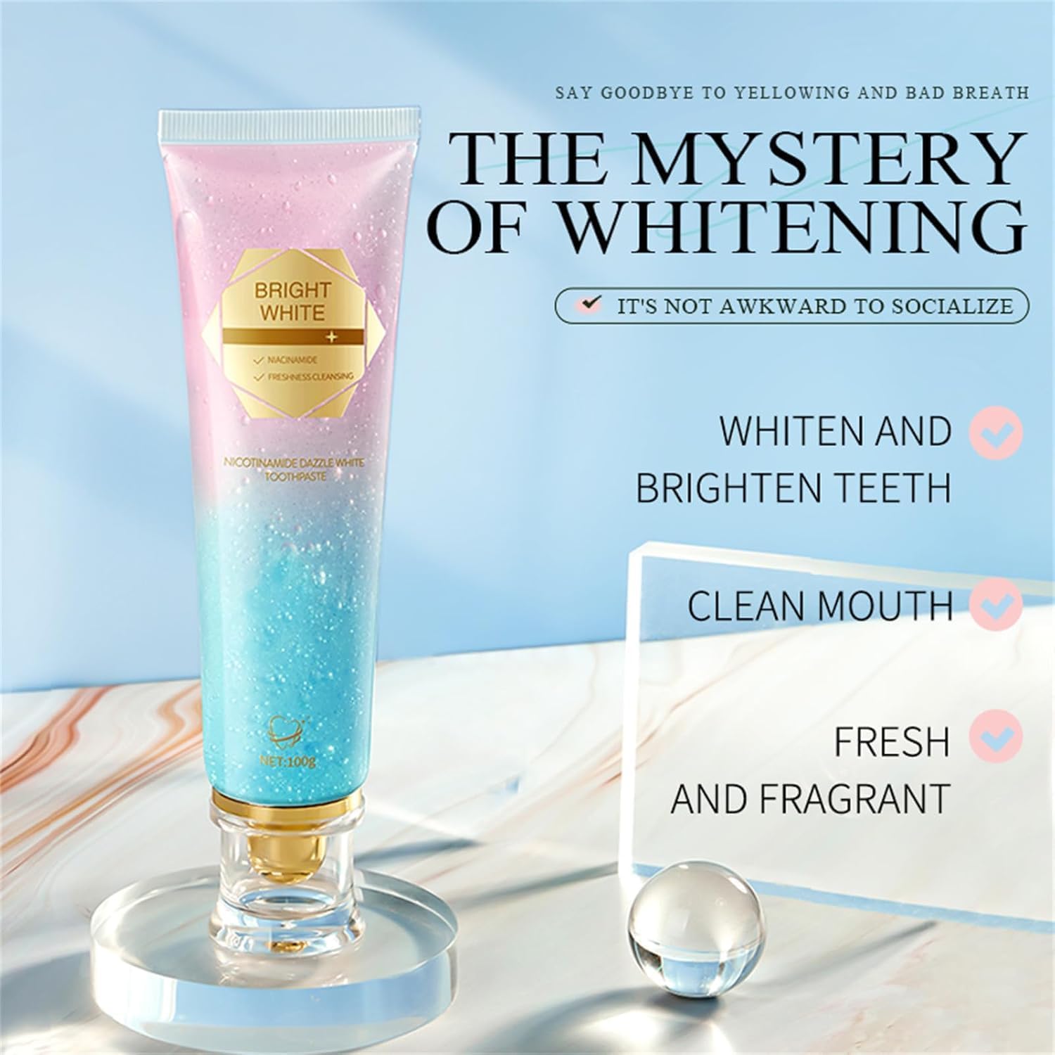 1/2/3 قطعة معجون أسنان نياسينا - مراجعة Remineralizing Toothpaste وسعره