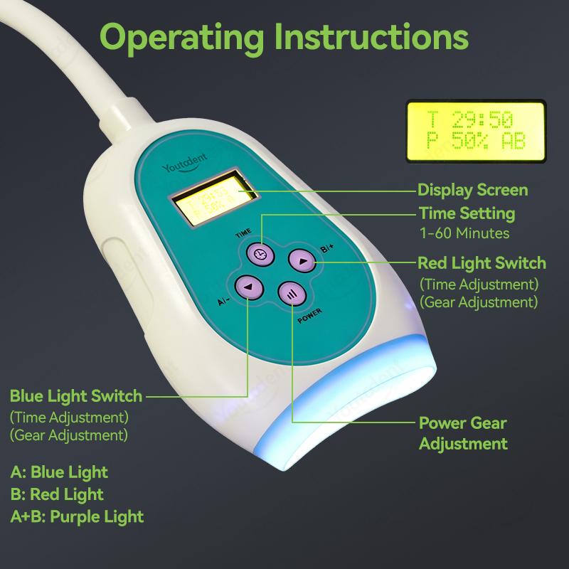 جهاز تبييض الأسنان باللمس 50 و - مراجعة Teeth Whitening Dental وسعره