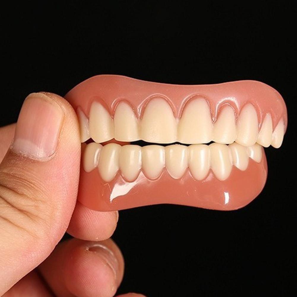 أسنان اصطناعية جديدة من السيلي - مراجعة Teeth Whitening Veneers وسعره