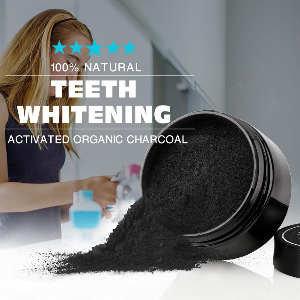 مسحوق الفحم العضوي المنشط لتلم - مراجعة Whitening Powder Activated وسعره