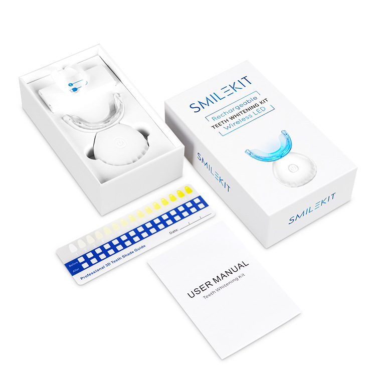 طقم تبييض الأسنان مع شحن لاسلك - مراجعة Teeth Whitening Kit At Home وسعره