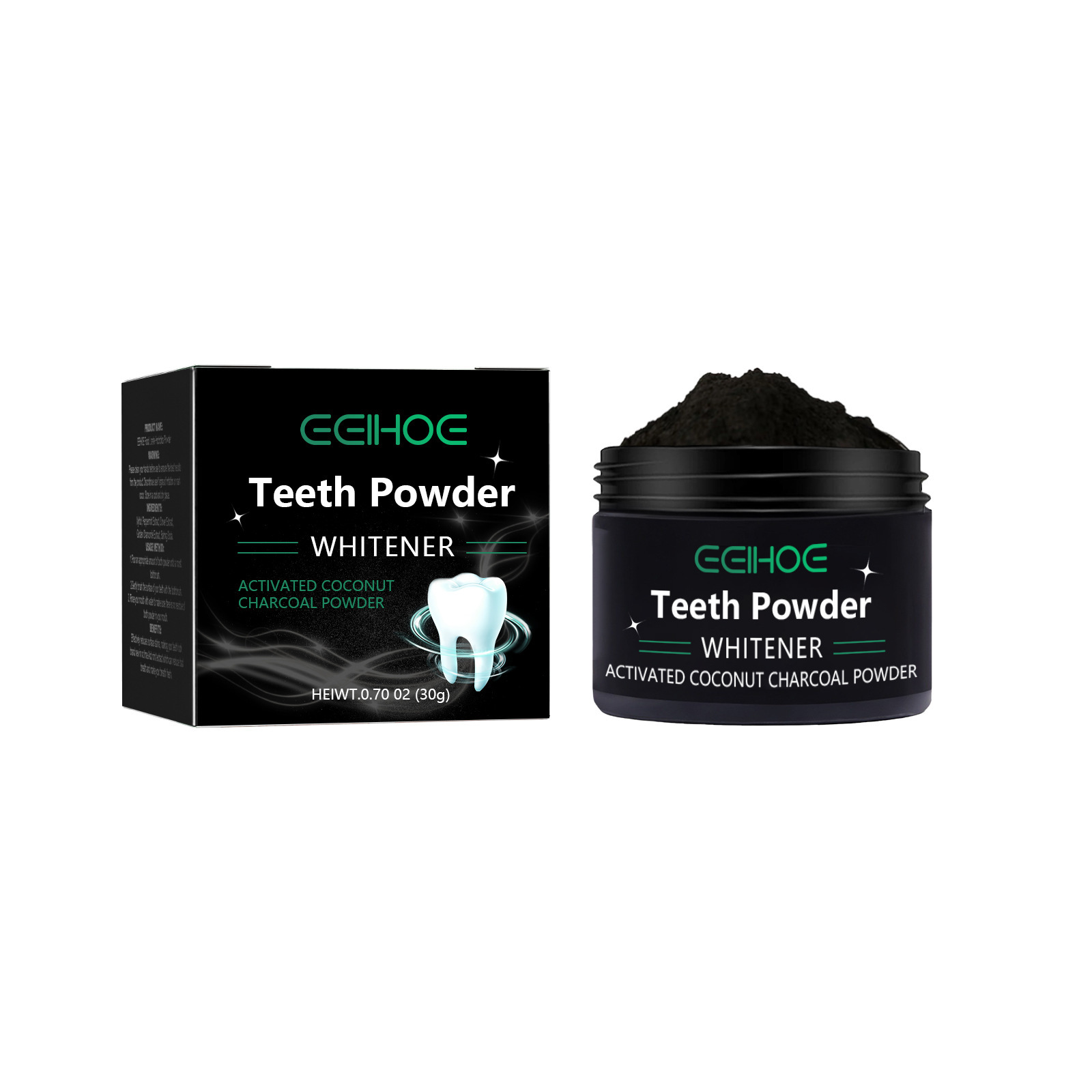 EELHOE مسحوق الفحم لمنتجات تبي - مراجعة Whitening Powder Activated وسعره