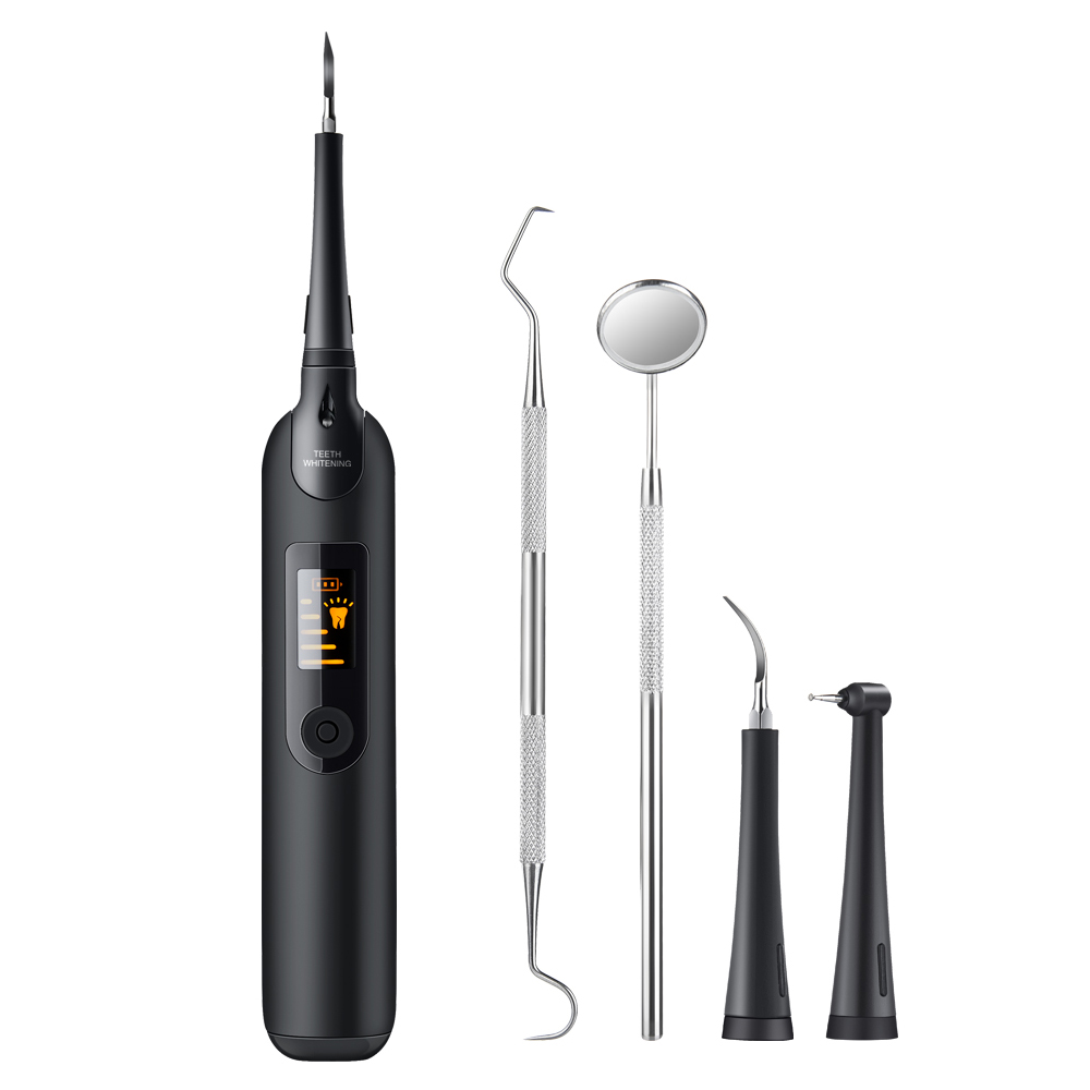 مزيل الأسنان الجير مع ضوء LED  - مراجعة Teeth Whitening Kit At Home وسعره