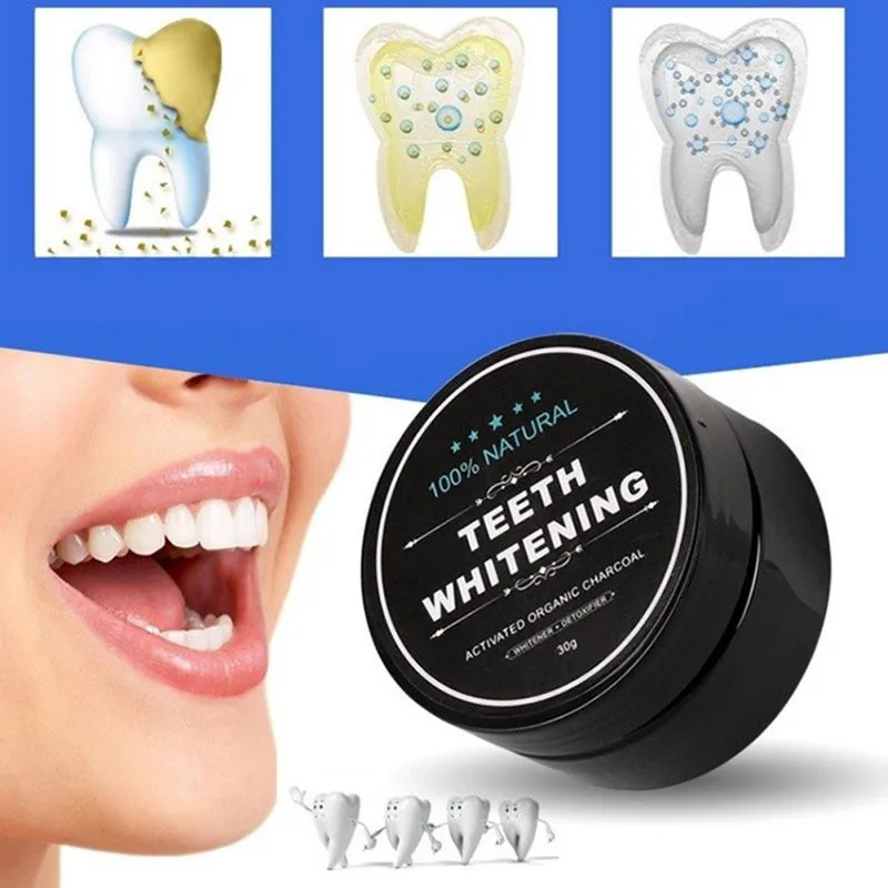 مسحوق تقشير تبييض الأسنان ، تع - مراجعة Whitening Powder Activated وسعره