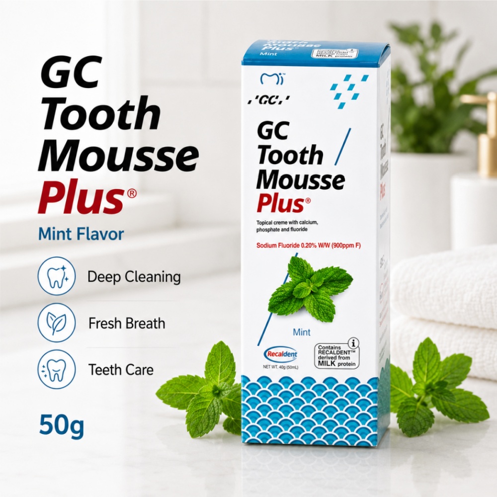 موس جي سي توث بلس بنكهة النعنا - مراجعة Teeth Whitening Best وسعره