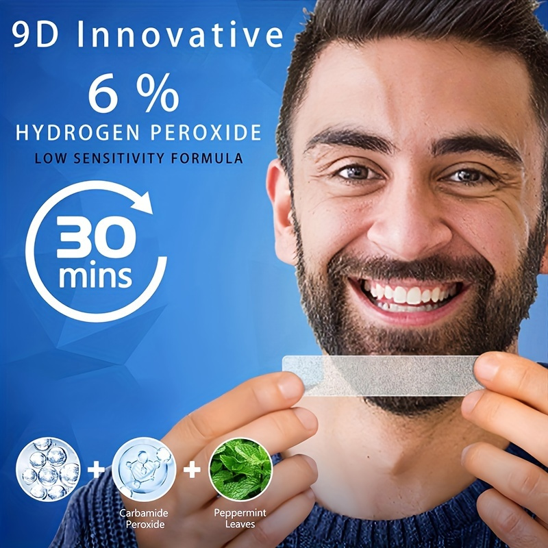 21 زوجًا من شرائط تبييض الأسنا - مراجعة Teeth Whitening Q&M وسعره