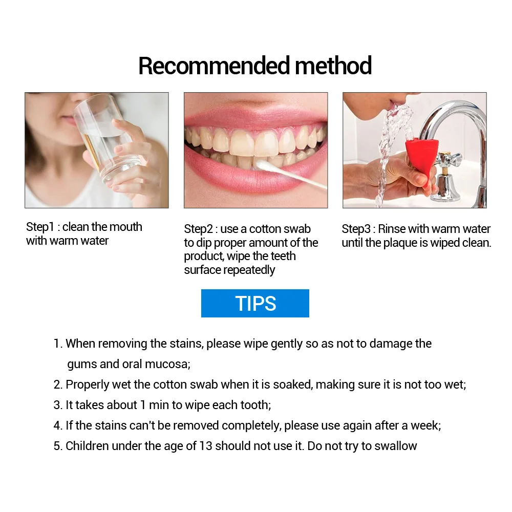 Fteenly تبييض الأسنان جوهر مسح - مراجعة Teeth Whitening Q&M وسعره