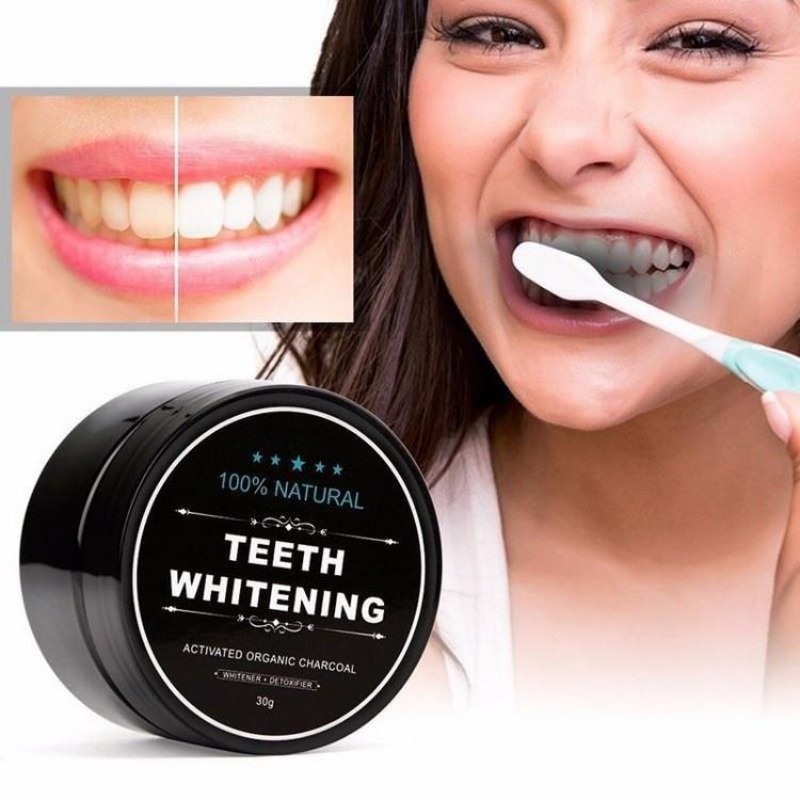 1 صندوق من مسحوق تبييض الأسنان - مراجعة Whitening Powder Activated وسعره