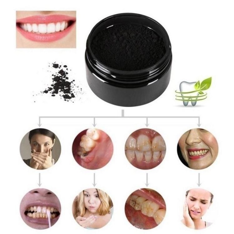 1 صندوق من مسحوق تبييض الأسنان - مراجعة Whitening Powder Activated وسعره