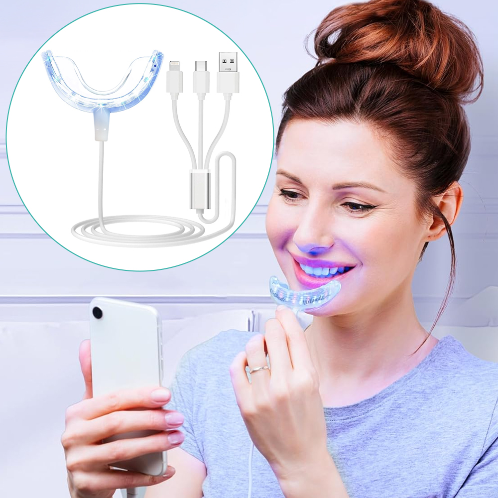 ضوء مسرع لتبييض الأسنان، 16 ×  - مراجعة Teeth Whitening Zoom وسعره