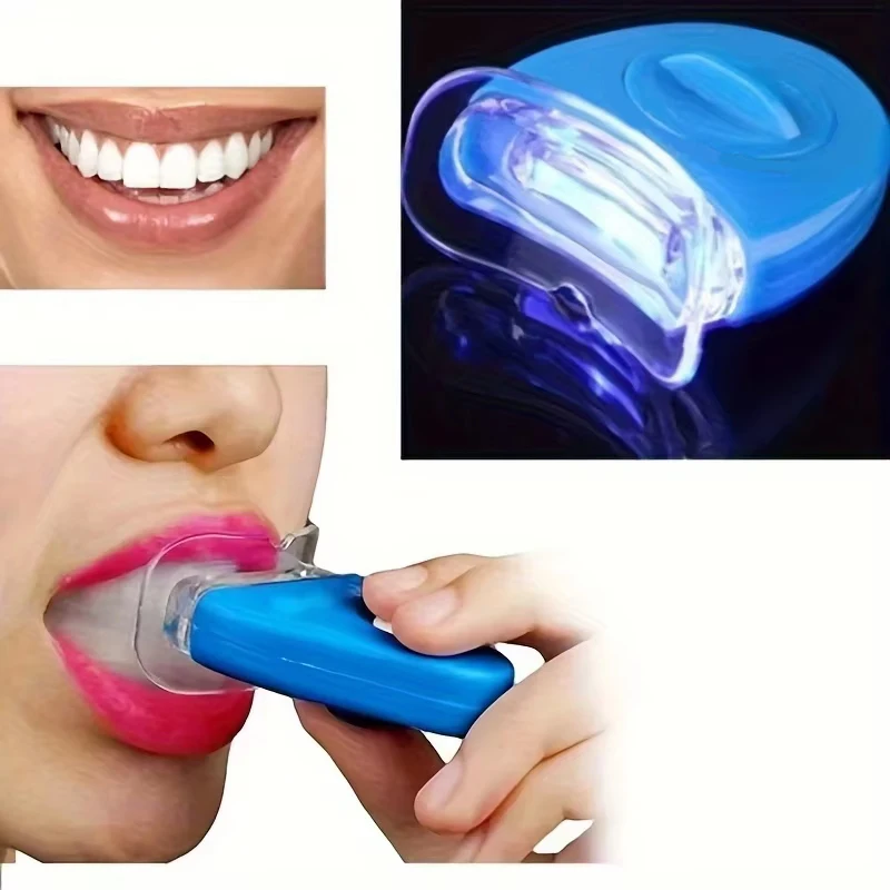 ضوء الأسنان ضوء الأسنان LED ال - مراجعة Teeth Whitening Kit At Home وسعره