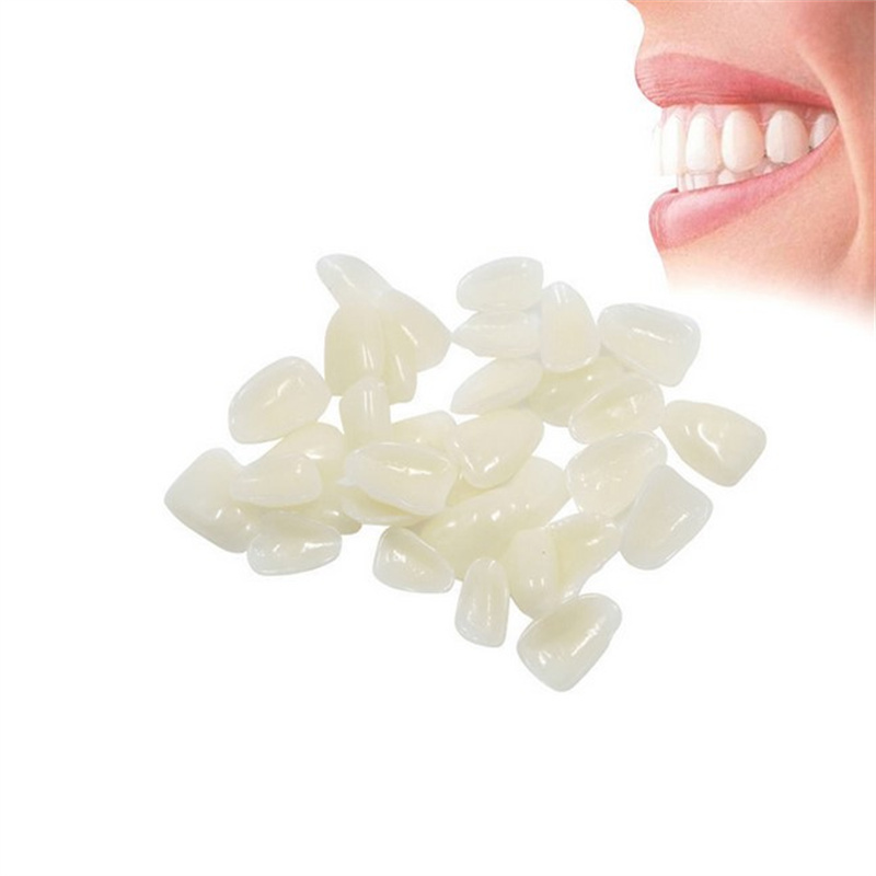 الأسنان كاذبة الأسنان تاج مؤقت - مراجعة Teeth Whitening Veneers وسعره