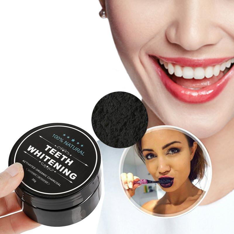 30 جرام مسحوق تبييض الأسنان مع - مراجعة Whitening Powder Activated وسعره