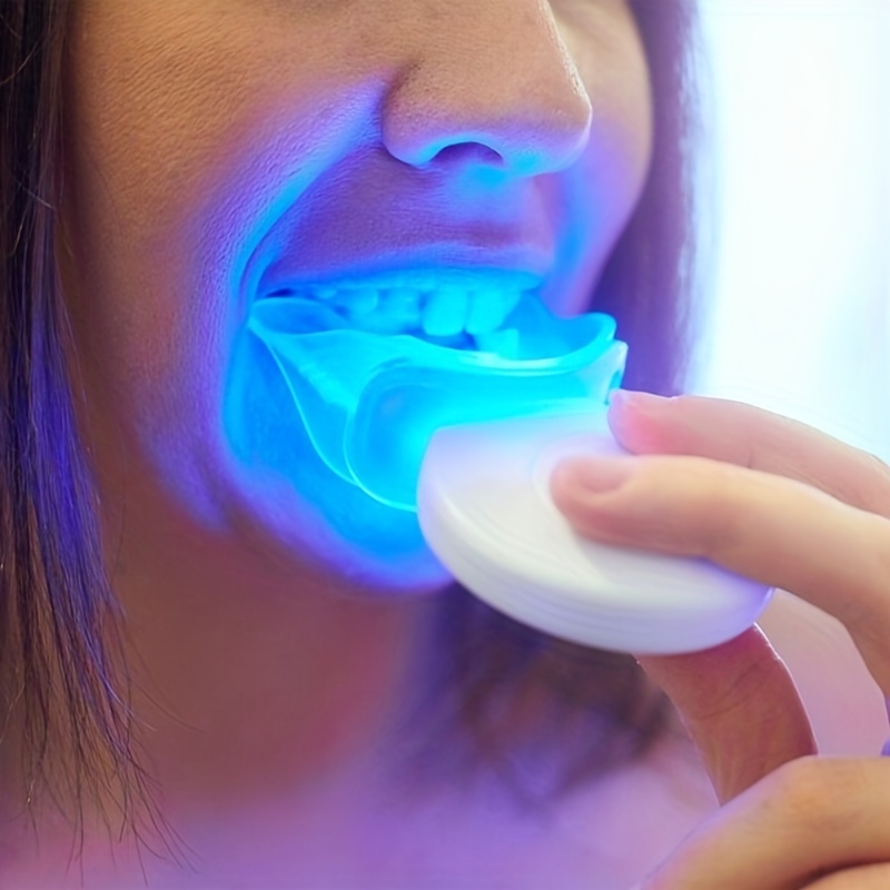 طقم مصابيح تبييض الأسنان مصباح - مراجعة Teeth Whitening Kit At Home وسعره