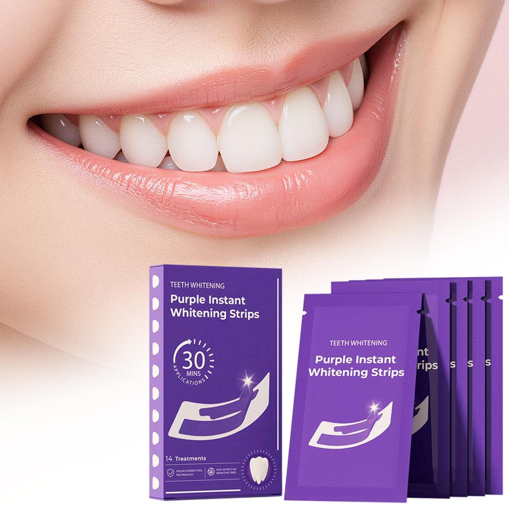 شرائط تبييض الأسنان V34 - شرائ - مراجعة Teeth Whitening Kit At Home وسعره