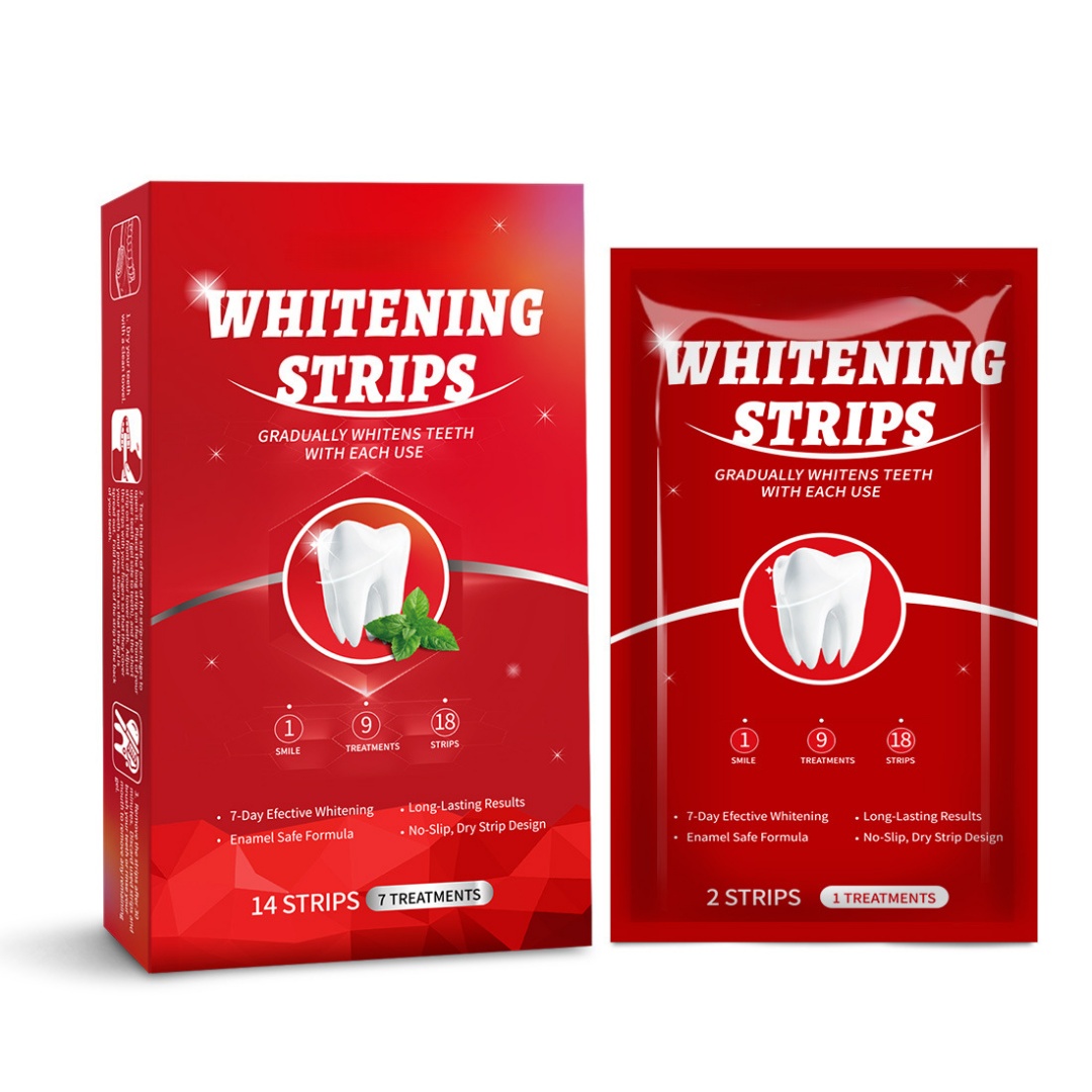 7 زوج/صندوق شرائط تبييض الأسنا - مراجعة Teeth Whitening Kit At Home وسعره